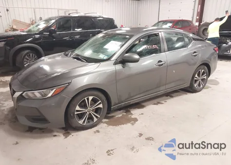 2021 Nissan Sentra Sv Xtronic Cvt z USA, uszkodzony, nr VIN 3N1AB8CV1MY249832